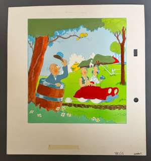 Studio Vandersteen - 1 Bleu de coloriage - Suske en Wiske - De sprietatoom - 1961 | Catawiki