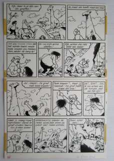 Nys, Jef - 1 Original page - Jommeke 48 - De zilveren giraf - 1971 | Catawiki