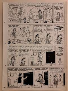 Pom - 1 Original page - Piet Pienter en Bert Bibber - Warwinkel in de war - 1974 | Catawiki