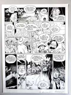 Stalner, Jean-Marc Original page - Le maître de pierre - Tome 2 - La chaise du diable - 2002 | Catawiki