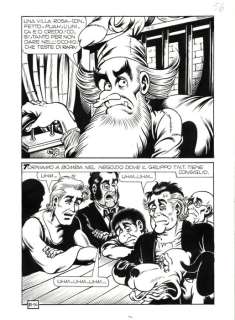 Piffarerio, Paolo - 2 Original page - Alan Ford #85 - "Alta finanza" - 1980 | Catawiki