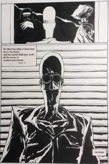 Ted McKeever - 1 Original page - Eddie Current #4 - Final SPLASH - 1987 | Catawiki