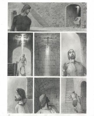 Paul & Gaëtan Brizzi | Planche originale n° 028 - Macbeth | Daniel Maghen