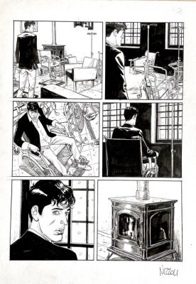 Nizzoli, Marco - 1 Original page - Dylan Dog | Catawiki