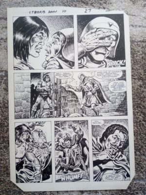 Ernie Chan - 1 Original page - Conan le Barbare - Annual 10 pg 27 | Catawiki