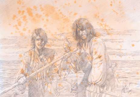 Cassini - Bouffe-Doublon, illustration Ã  la mine de plomb p…