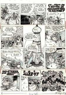 Jean TABARY sur un scénario de GOCSINNY - Planche originale 3 IZNOGOUD tome 5 Des astres pour Iznogoud