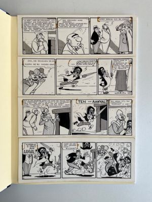 Sleen, Marc - 1 Page originale + album de luxe - Nero 47 - De brief aan Nasser - 2000 | Catawiki