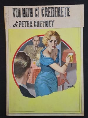 Jacono, Carlo - 1 Original cover - Gialli Mondadori: Voi non ci crederete | Catawiki