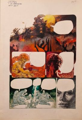 Fernández, Fernando - 1 Original colour page - Zora y los Hibernautas | Catawiki