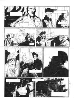 Planche originale 29 Le testament du Capitaine Crown Tome 1 par Patrick HENAFF