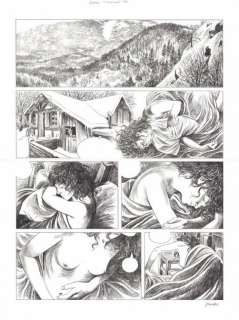 Lot 479 - Servais. Planche originale Le fils de l‘ours