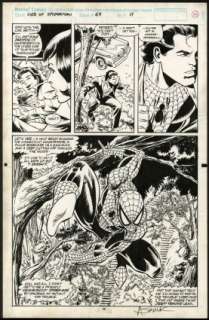 Saviuk, Alex - WEB OF SPIDER-MAN #69 Half Splash | ComicConnect