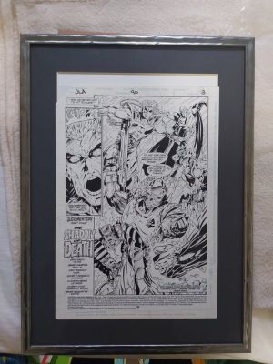 Marco Campos/Ken Branch - 1 Original page - Justice League America - The Shadow of Death #90,pg3 - 1994 | Catawiki