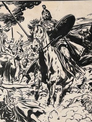 Blasco, Jesus - 1 Original drawing - The Long Way Home - Title page- The Long Way Home - 1970 | Catawiki