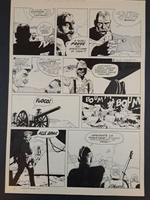 Micheluzzi, Attilio - 1 Original page - Il Sergente Gandhi - 1983 | Catawiki