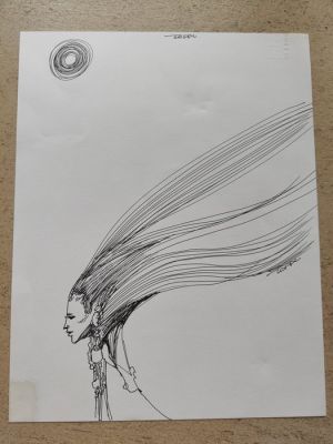 Toppi, Sergio - 1 Original drawing - Supernatural - 2010