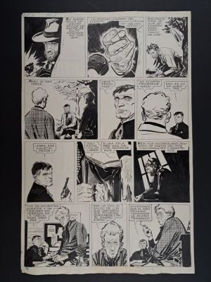 Breccia, Alberto - 1 Original page - El Circo Tragico