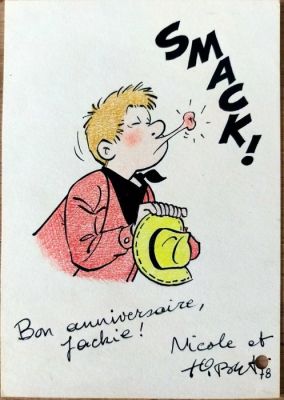 Tibet - 1 Original colour drawing - Chick Bill - 1978 | Catawiki