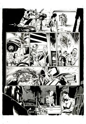 2000AD #2467 p.05 - A Classic Dredd Shakedown! | Comic Book Art Gallery
