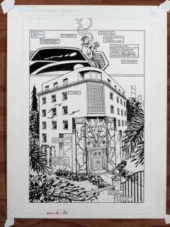 Pander Brothers | Grendel: Devil’s Legacy #8 / Pg. 4 - Original Page by the Pander Brothers | Pander Brothers