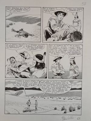 Civitelli; Boselli - 1 Original page - Tex: Il Segno di Yama - 2016 | Catawiki