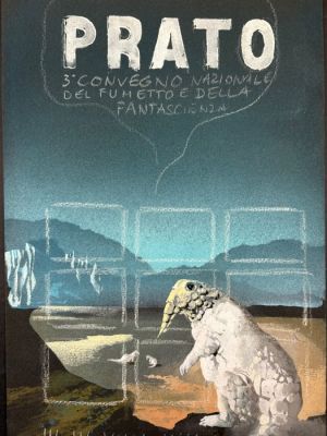 Thole, Karel - 1 Original colour drawing - Prato | Catawiki