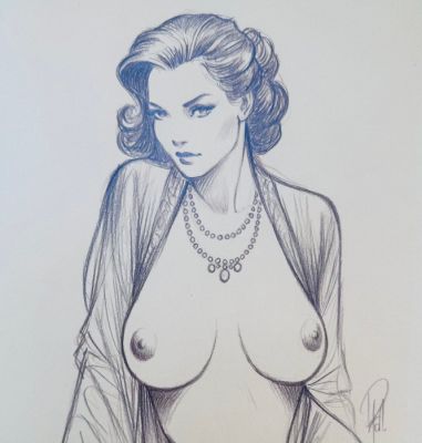 Paturaud, Laurent - 1 Original drawing - Look into my EYeS - 2020