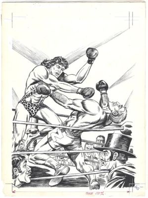 Bordelet, Rémy - 1 Original cover - Zembla #231 + #452 - Le Grand Match - 1975 | Catawiki