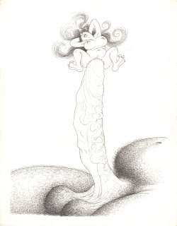 DUBOUT Albert  - Extase fémine  - Illustration publiée dans l’ouvrage Â«[...] | Vermot et Associés