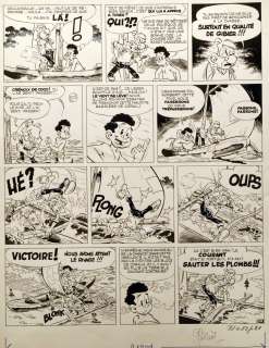 GODARD Christian  - Norbert et Kari  - Planche 18 de l’album L’ile au monstres[...] | Vermot et Associés