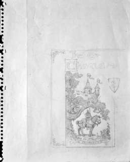 Frazetta, Frank (1928-2010) | FRAZETTA, Frank PRINCE VALIANT . Mine de plomb, représentant le&hellip | Coutau Bégarie