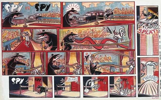 Peter Kuper - 1 Original page - Spy vs Spy - 2004