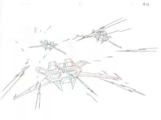 Matsumoto Leiji - the Galaxy Railways | doga (douga) – vaisseau spatial – The Galaxy Railways – 938 | La Galerie de la Bande Dessinée