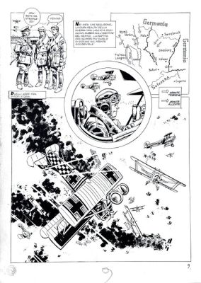 Calegari, Renzo - 1 Original page - Duelli Aerei | Catawiki