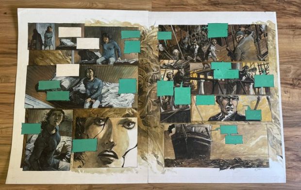Sorel, Guillaume - 2 Original colour page - Thyphaon - 2000 | Catawiki