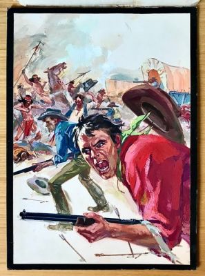 Aldomá Artur Puig - 1 Original colour page - Oeste - A precio de sangre ( Robert Keating ) - 1962 | Catawiki