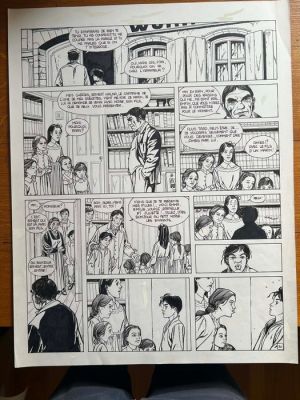 Pierre Makyo - 1 Original page - Le Coeur en Islande - T1 | Catawiki