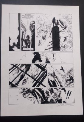 Alice, Alex - 1 Original page - Le Troisième Testament - Matthieu ou le visage de l‘Ange, Tome 2