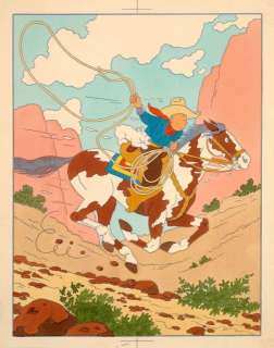 Hergé Georges Remi Dit (1907-1983) | TINTIN EN AMÉRIQUE | Artcurial