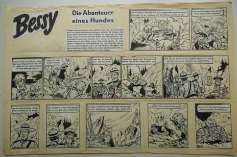 Vandersteen, Willy/Verschuere, Karel | Orginele pagina Bessy  - De huilende rots  - (1959) | Catawiki