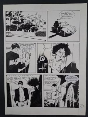 Roi, Corrado - 1 Original page - Dylan Dog | Catawiki
