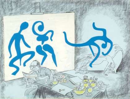 Wolinski Georges (NéÂ EnÂ 1934) - HOMMAGE Ã€ MATISSE