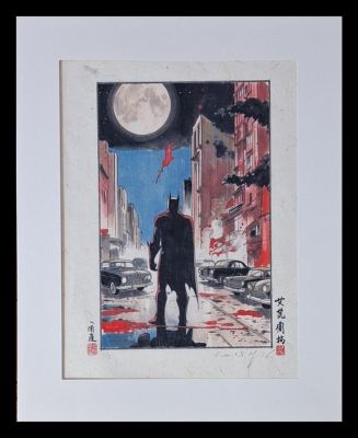 Emma Wildfang - 1 Batman - Street Legends – Urban Sumi Edition | Catawiki