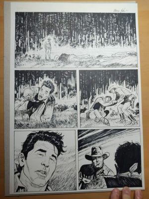 Marco Foderà - 1 Original page - Tex - Color Tex #26 - 2024 | Catawiki