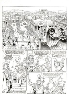 Mitton, Jean-Yves - 1 Original page - Ben Hur T2 - Quintus Arrius - 2009 | Catawiki