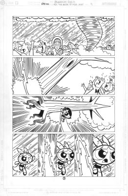 Powerpuff girls #24 pg 9 by Cook & Delcarlo | DiTullio Art Collective