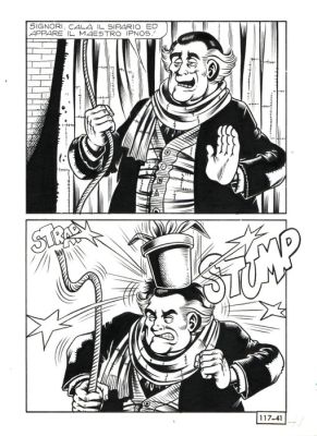Piffarerio, Paolo - 2 Original page - Alan Ford #117 - "Superciuk vive ancora" - 1979 | Catawiki