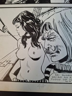 Manara, Milo - 3 Original page - Jolanda de Almaviva | Catawiki