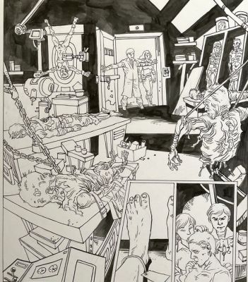 Randy Valiente - 6 Pages d’origine - Reanimator - #1 - 2015 | Catawiki